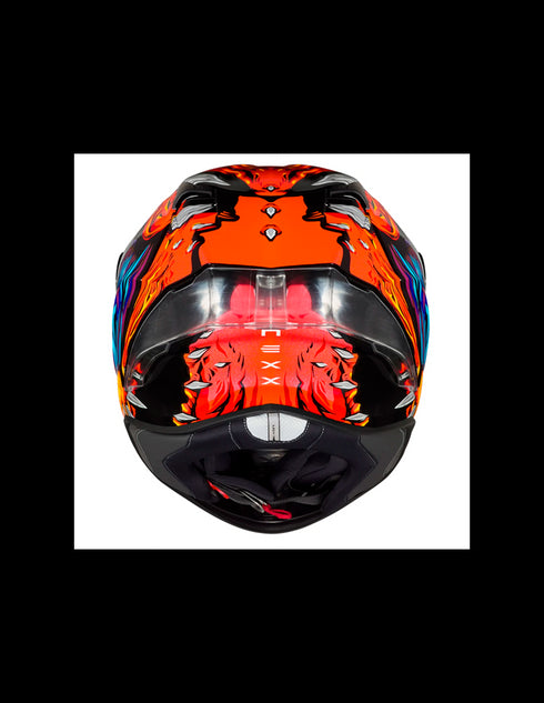 CASCO X.R3R ZORGA ORANGE GREEN